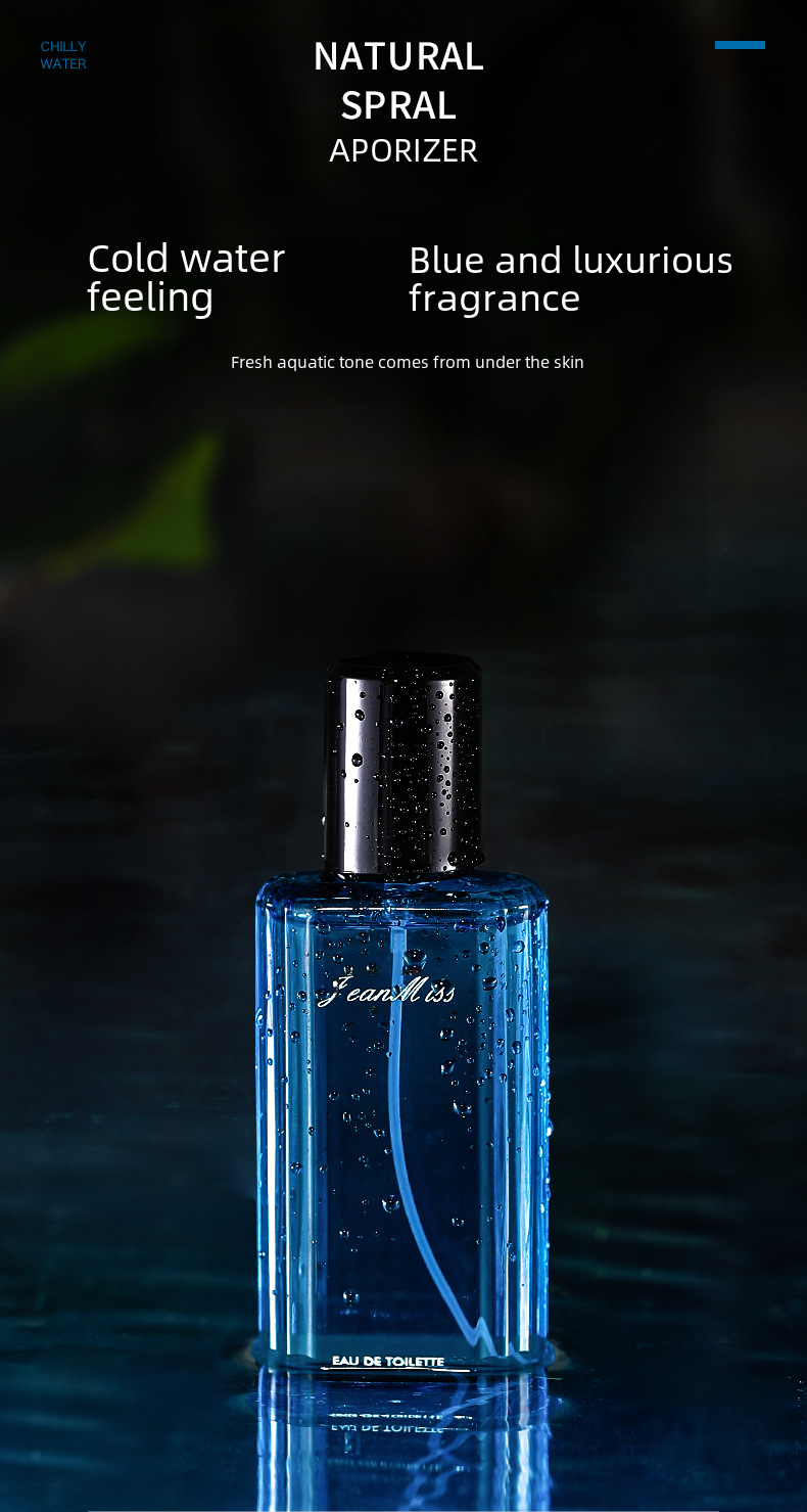 2024 Uusi Hot Perfume on suosittu merkki Cool Water Miesten hajuvesi Sininen Gentleman Gulong Eau De Toilette_voghion.com