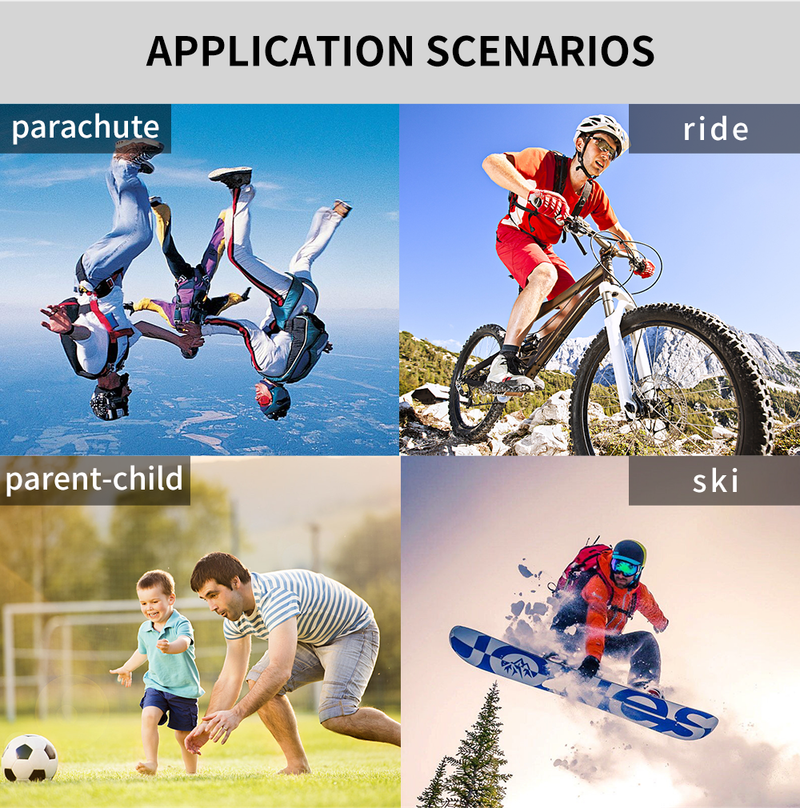 Tragbare Mini-Action-Taschenkamera für den Außenbereich, Video, DVR-Recorder, Sportdetektor, Motorrad, Armaturenbrett, Auto, Fahrrad, 1080P_voghion.com