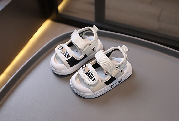 Neu Baotou Jungen Weiche Sohle Anti slip Baby Atmungsaktive Mädchen Strand_voghion.com