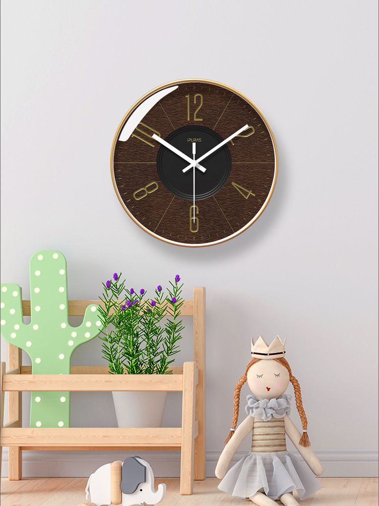 Yipula 7061 Living Room Creative Modern Light Luxury Home Fashion Nordic Wall Quartz Clock_voghion.com