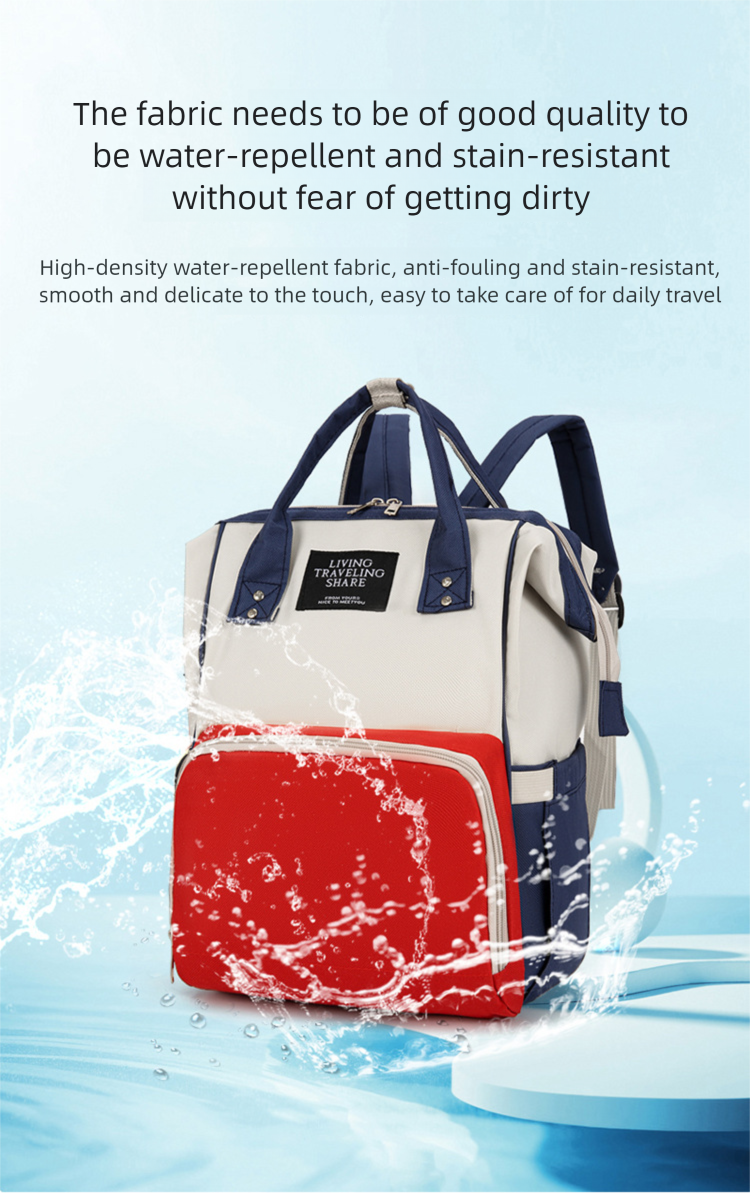 Praktische, geräumige Umstandstasche mit isoliertem Flaschenfach für Mütter – ideal für den internationalen Markt._voghion.com