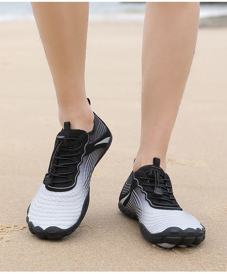 Nuove scarpe da nuoto Scarpe da spiaggia per esterni Scarpe da acqua per coppie Scarpe ad asciugatura rapida a piedi nudi Scarpe da acqua per lo snorkeling Scarpe da trampolino_voghion.com