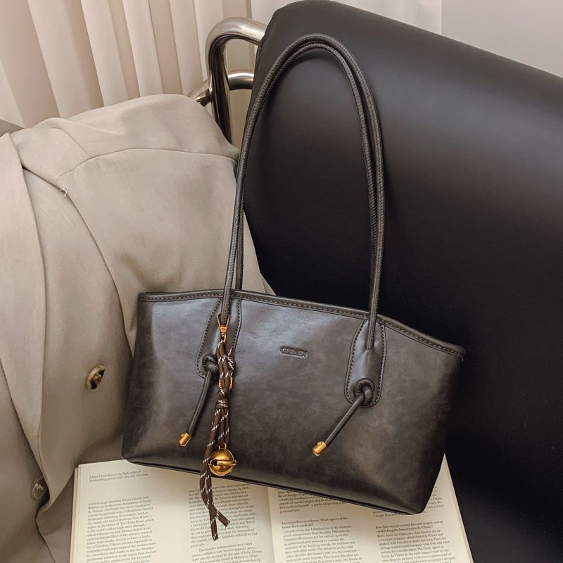 Hochwertige Textur Große Kapazität Für Frauen 2024 Neue Herbst Winter Pendler Schulter Handheld Einkaufstasche_voghion.com