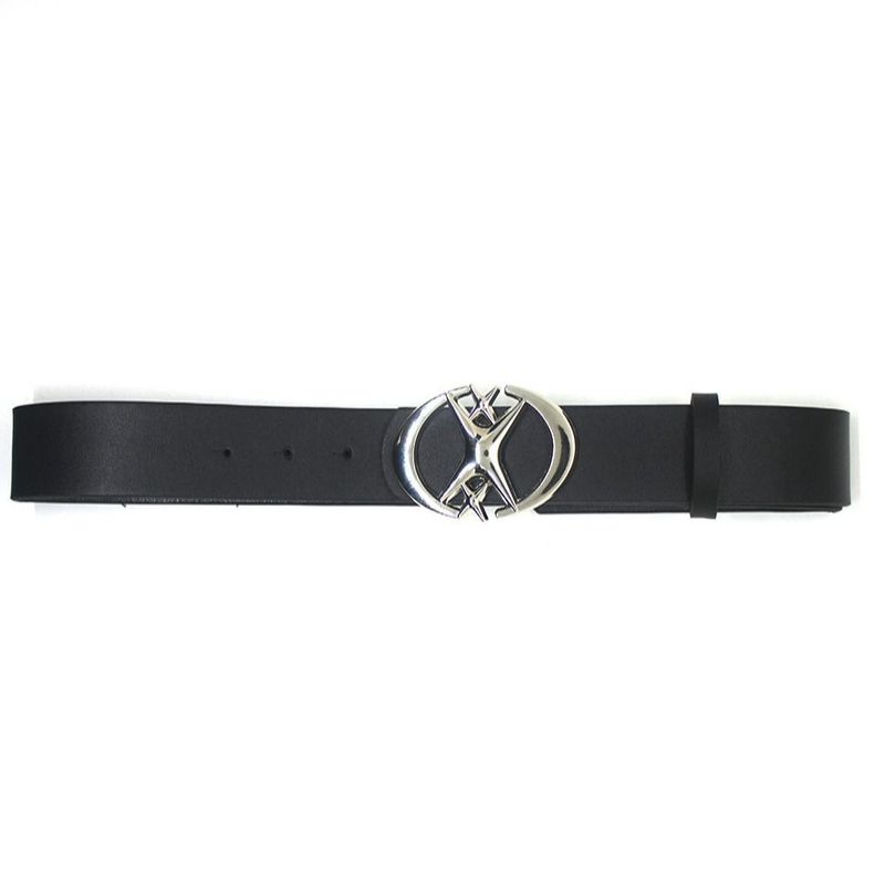 Punk Ledergürtel Gothic Mond Stern Design Y2k Y2k Gürtel Pu Leder Kreuz Decoratief Gürtel Manner Frauen_voghion.com