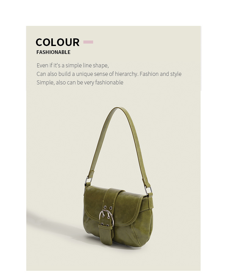2023 neue Ölige Wachs Leder Retro frauen Tasche Mode Vielseitige Nische Design Handheld Schulter Unterarm Tasche Beste Verkauf frauen Tasche_voghion.com