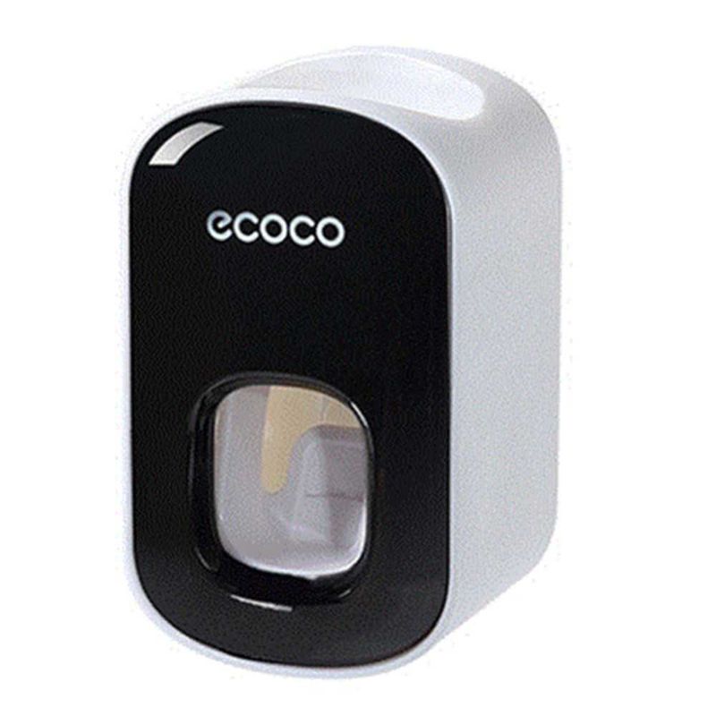 Wandmontierter automatischer Zahnpastaspender, Badezimmer-Accessoires-Set, Zahnbürstenhalter, Werkzeug_voghion.com