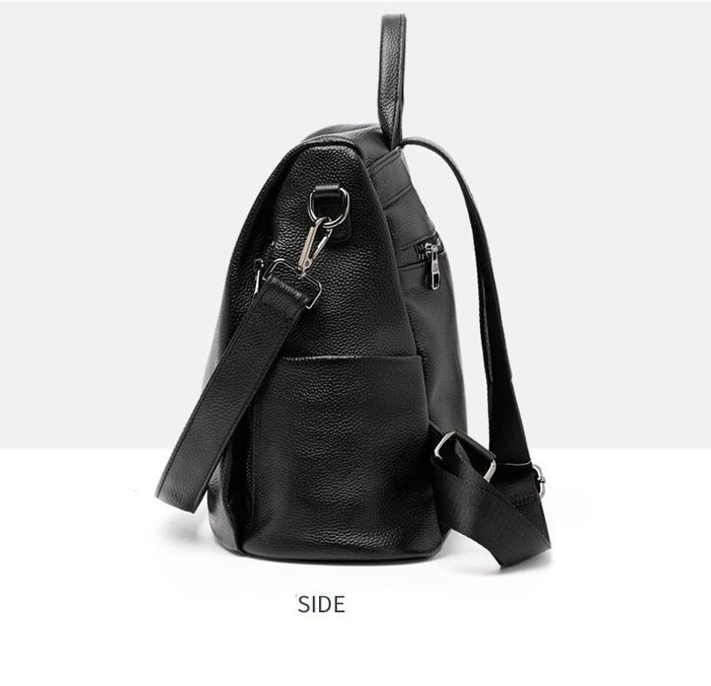 Explosions-Lederrucksack Damen, neuer weicher Ledermode-Joker-Rucksack für Mutter und Reise mit großem Fassungsvermögen._voghion.com
