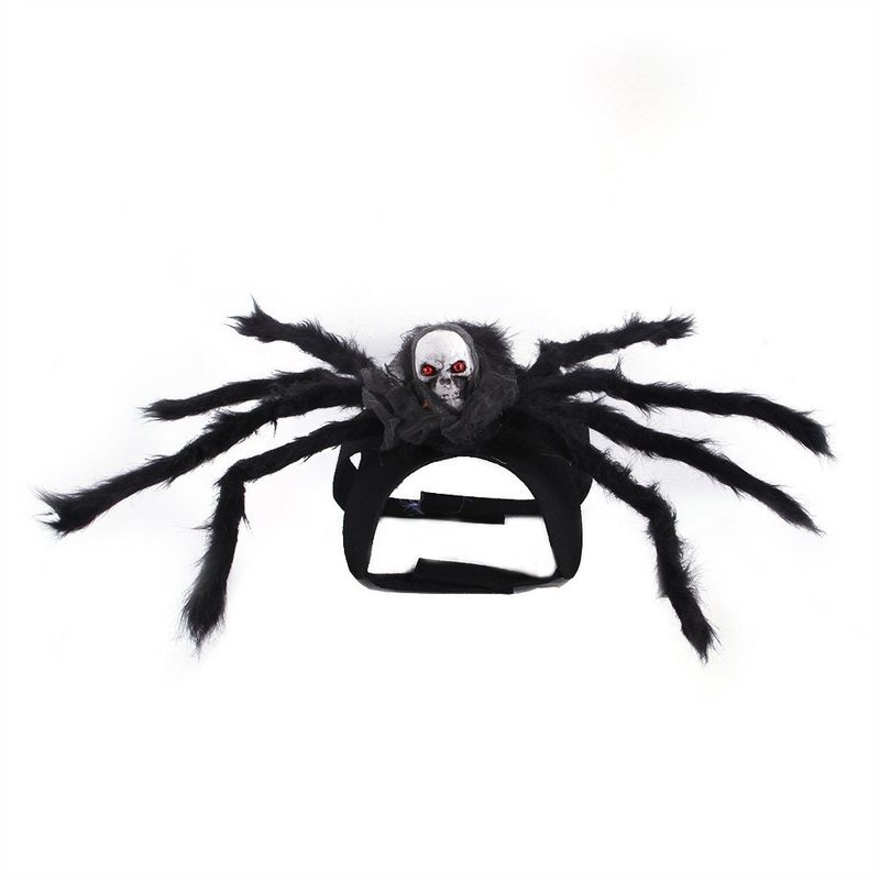 Costume da imbracatura per animali domestici a forma di ragno, per Halloween, per cani e gatti di piccola taglia, per la trasformazione del teschio_voghion.com