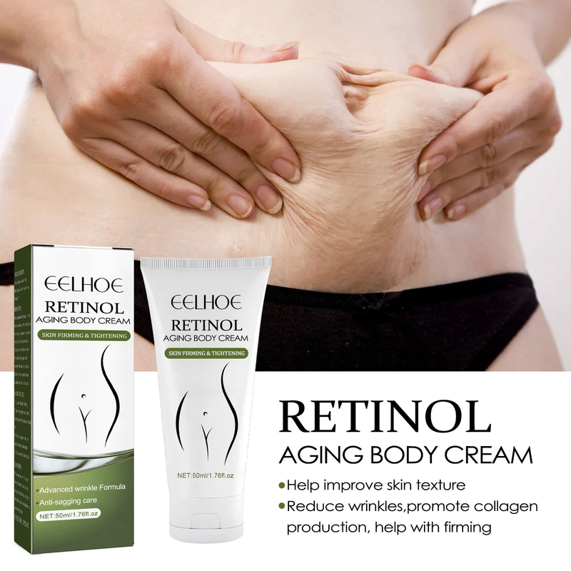 Body Beautiful Retinol-Creme formt, spendet Feuchtigkeit, hellt den Hautton auf, lässt feine Linien verblassen und macht die Haut weich_voghion.com