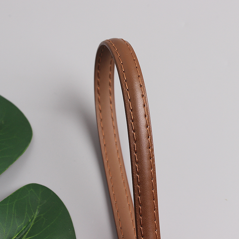 Ceinture fine en cuir véritable pour femmes, nouvelle boucle en fer à cheval, costume décoratif coréen polyvalent, manteau, robe pull, à la mode et simple, nouvelle collection_voghion.com