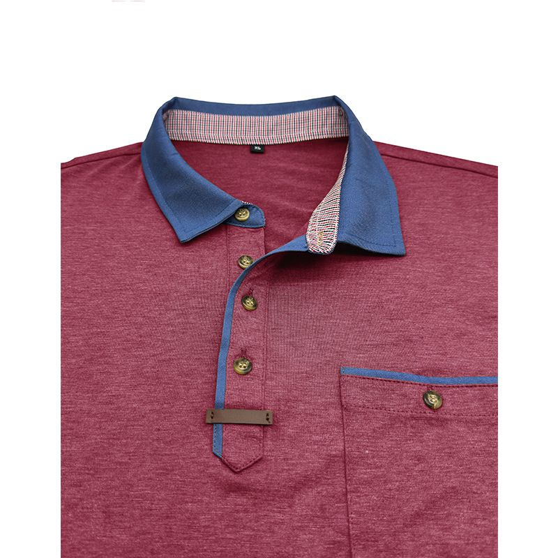 Grenzüberschreitende Sommer europäischen und amerikanischen Herren Kurzarm Revers T-Shirt, Außenhandel Herren Polo Shirt Casual Top Großhandel_voghion.com