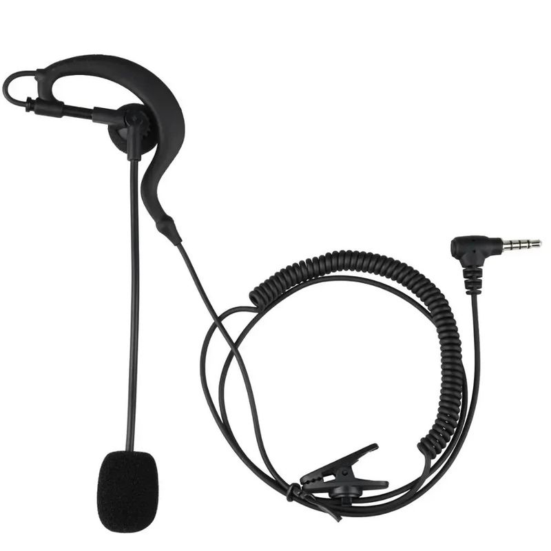 Hot selling referee headphone line two-way voice referee arbitration in-ear, hanging ear_voghion.com