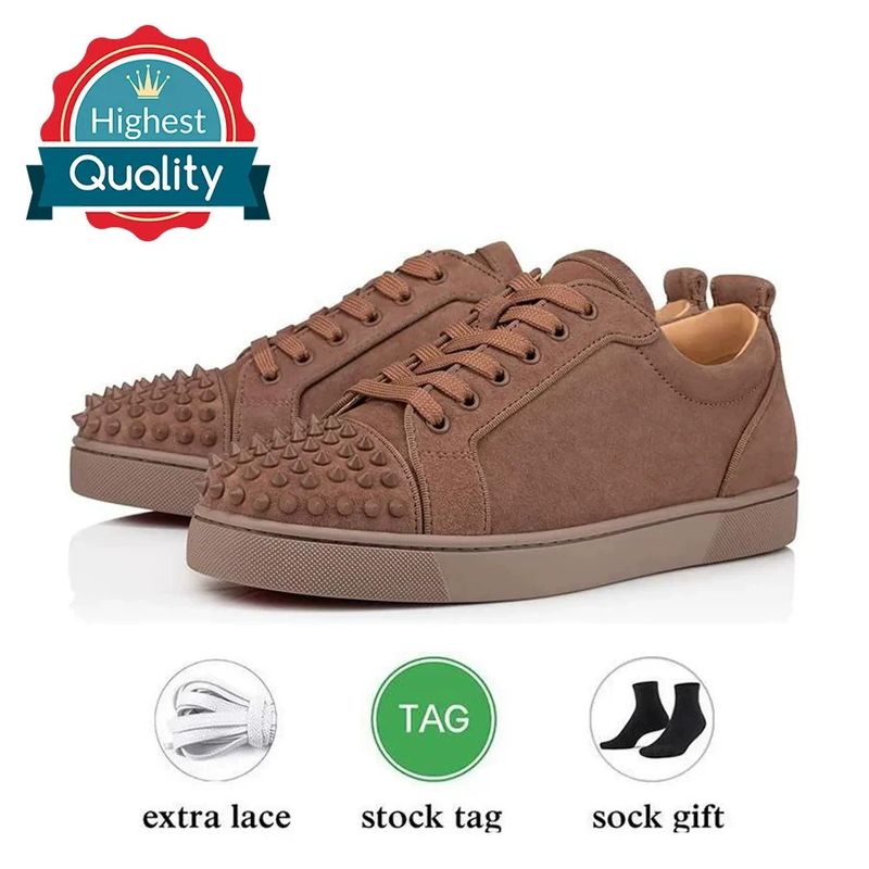 Neu Elektrische Rot Sohle Schwarz Bestickt Low Top Willow Nail Herren Flache Unterseite Casual Vielseitig, Halbmond_voghion.com
