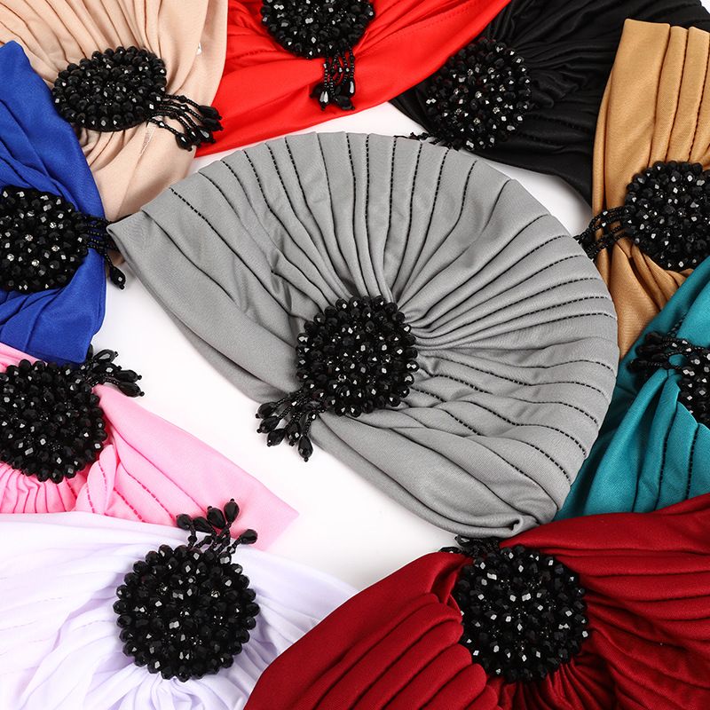 Nuovo accessorio con nappe sulla fronte, cappello anguria plissettato bohémien, cappello indiano, cappello per capelli_voghion.com