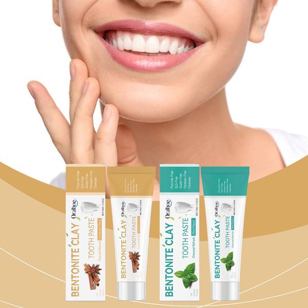 Oralhoe Volcanic Ash Bentonite Toothpaste Series Clean And Remove Stains Toothpaste To Improve Yellow Teeth Care For Teeth_voghion.com