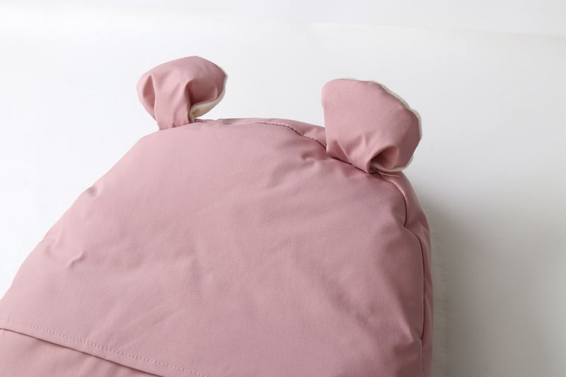 Saco de dormir de invierno para bebés con forro polar, grueso y cálido, para recién nacidos y niños pequeños, mezcla de poliéster suave._voghion.com