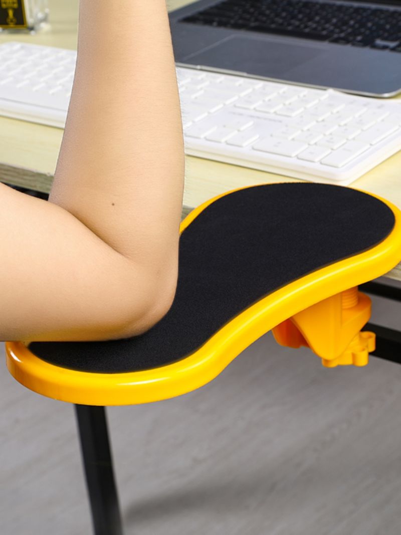 Unschlagbare Qualität Computer Hand Maus Pad Armband Arm Halterung Ellenbogen Unterstützung Drehen Büro Schreibtisch Extension Board Punch-Free_voghion.com