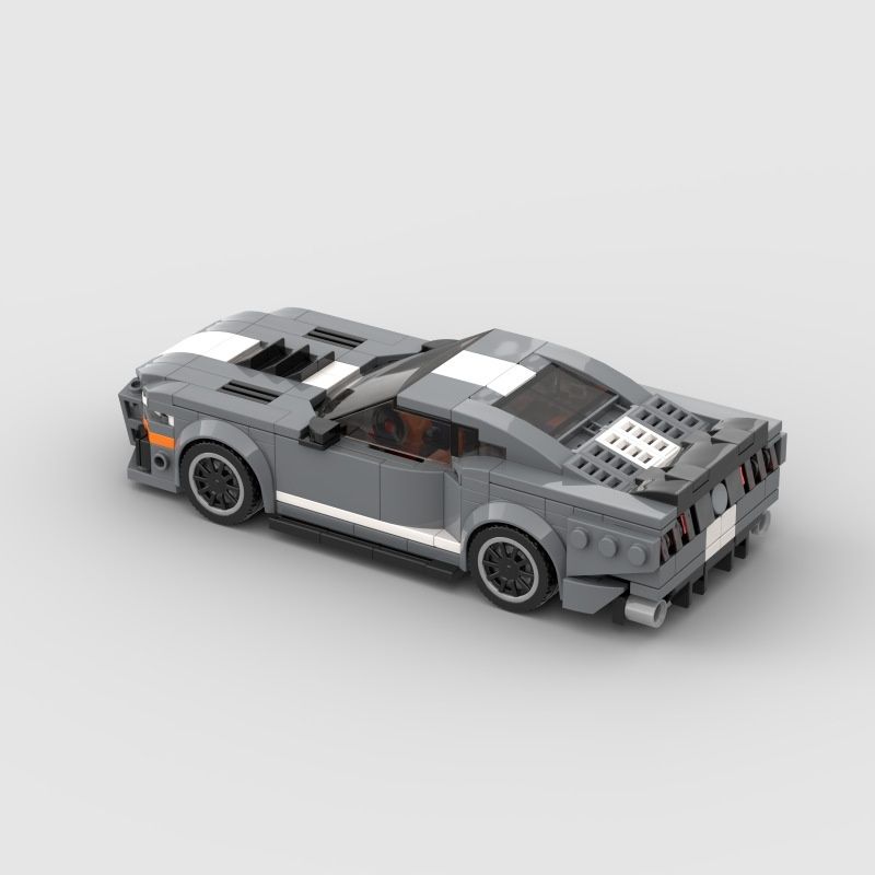 Cross-Border Racing Sports Car Moc Ford Shelby Building Blocks Children's Educational Toys_voghion.com