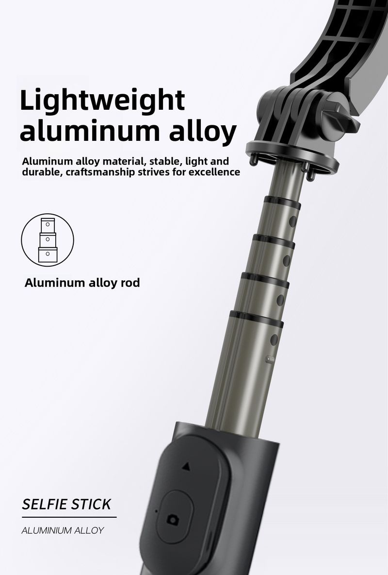 Bluetooth Mobile Phone Selfie Stick Q03s Handheld Douyin Photo Live Broadcast Integrated Tripod Desktop Bracket Telescopic Rod_voghion.com