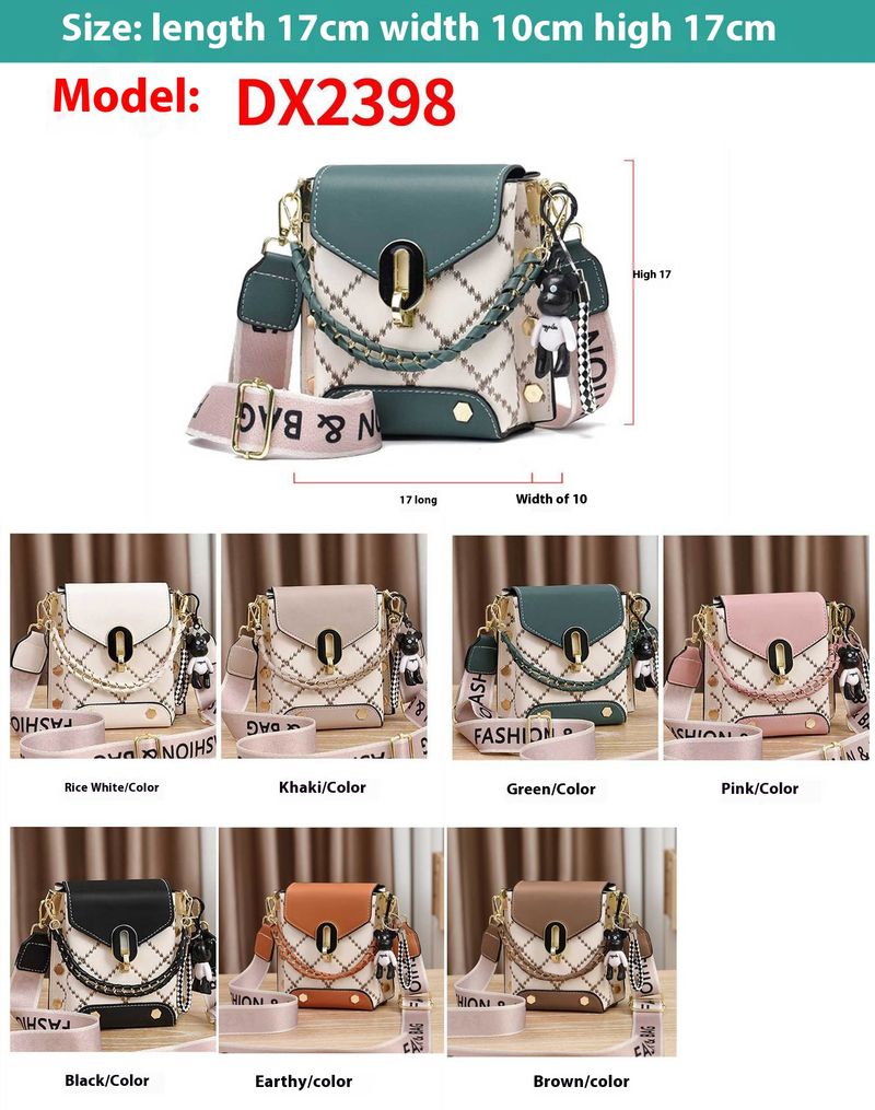 Een-Schëller-Cross-Body-Moud Mini-Telefon-Dammetasch Summer Nei Koreanesch Editioun Einfach Kleng Quadrat Villsäiteg_voghion.com
