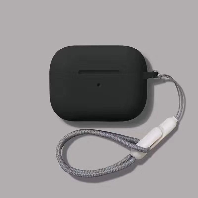 Nowe etui ochronne Pro2 do słuchawek Bluetooth 5. generacji 2025, miękkie, silikonowe etui z płynnym silikonem i smyczą_voghion.com