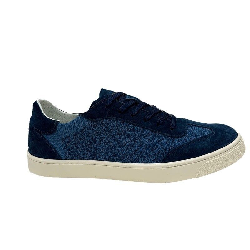 Scarpe da viaggio casual da uomo in pelle BC, con lacci, bianche, piatte, da guida_voghion.com