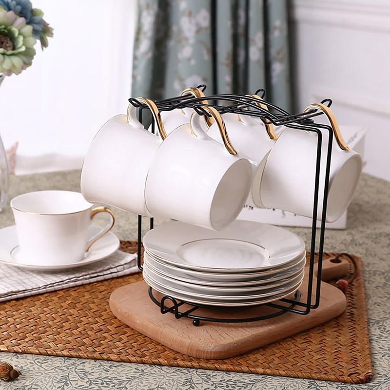 Küche Wasser Ablassen Kaffee Becher Glas Tasse Platte Halter Lagerung Rack Organizer Geschirr Abtropffläche Trocknen Rack Halter_voghion.com