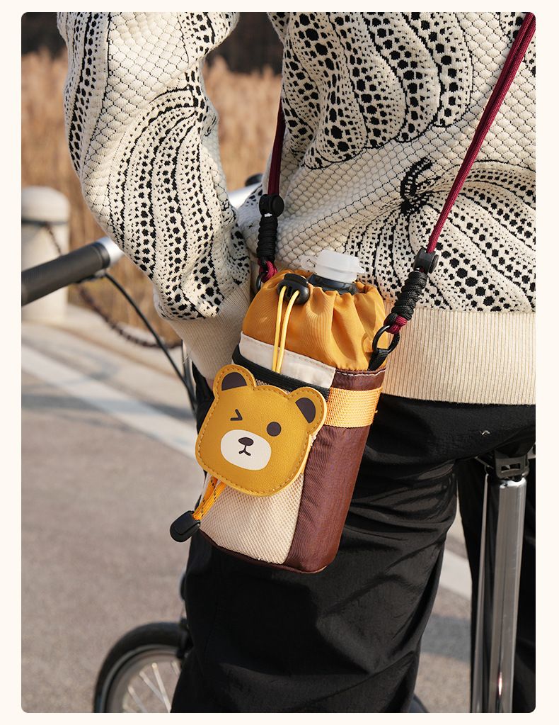 Nouveau sac de bouilloire de dessin animé à la mode simple sac d'équitation imperméable résistant à l'usure sac de vélo sac de bouilloire classique_voghion.com
