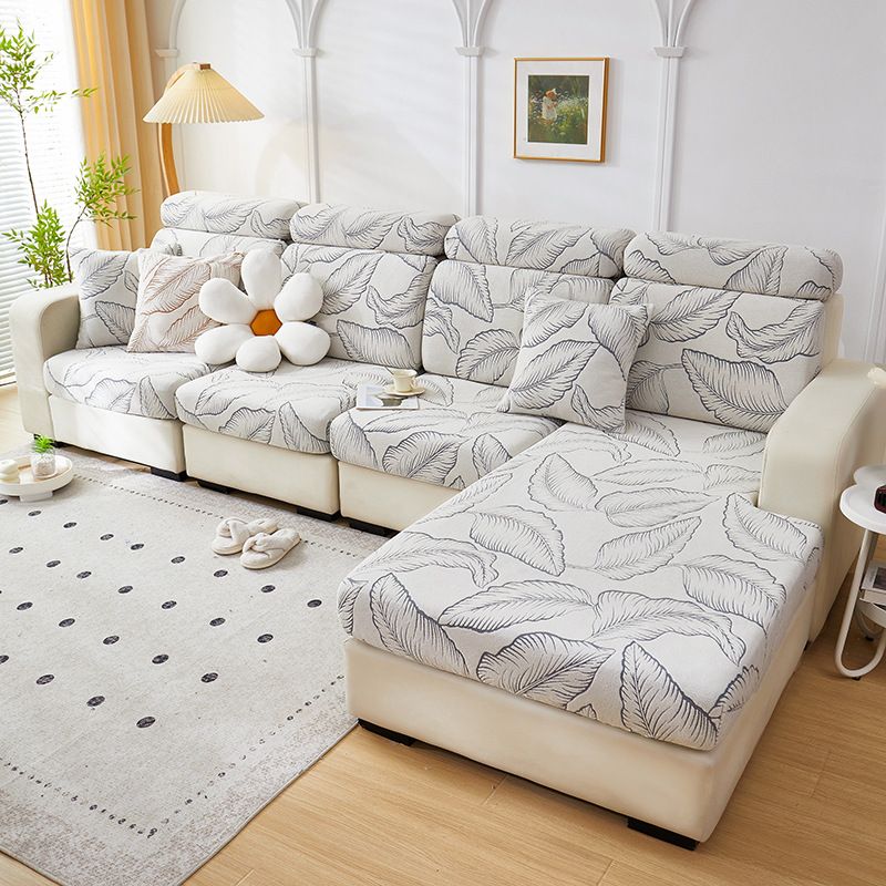 Copridivano Leaf New, copridivano universale all inclusive, copridivano elastico universale per quattro stagioni, copridivano antigraffio, copridivano protettivo_voghion.com