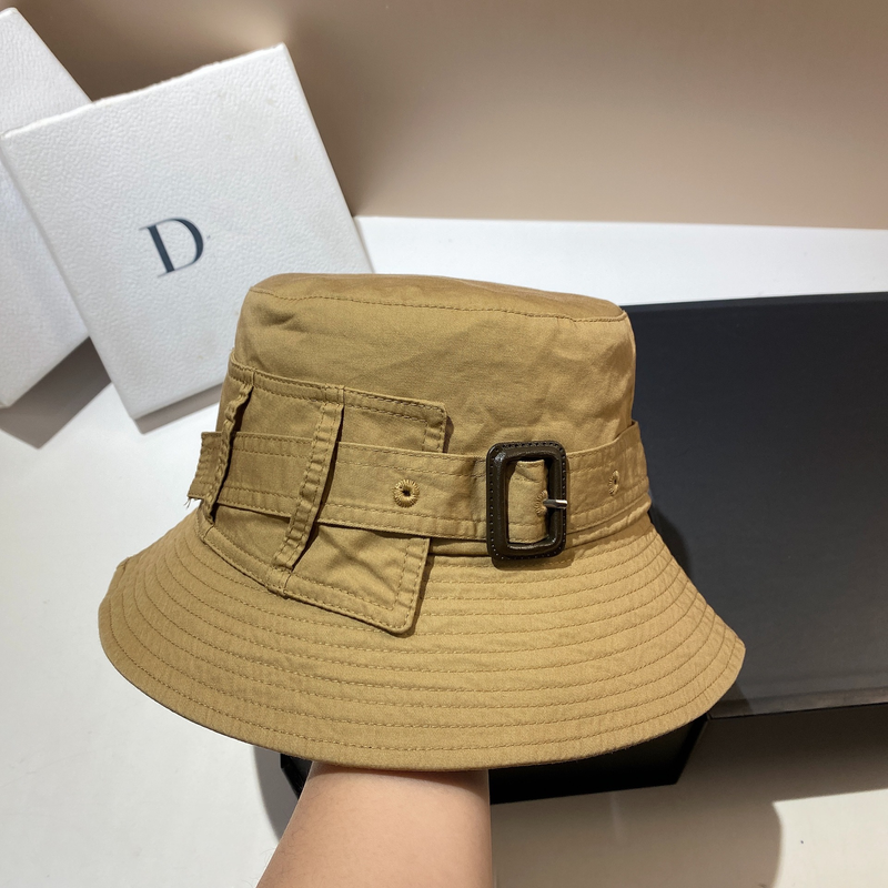 2025 Japanese Designer Irregular Bel Fisherman Spring Summer Pure Coon Wide Brim Sunshade Sun Proecion Casual Oudoor_voghion.com