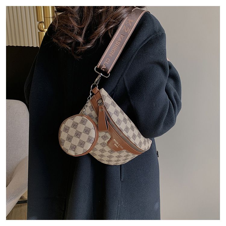 Frühling Neue Damentasche Koreanische Mode Brusttasche Taillentasche Bequeme Trendy Nischen-Schulter-Umhängetasche_voghion.com