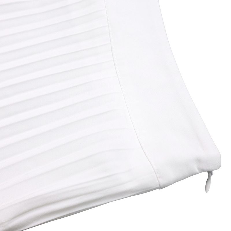Damenbekleidung Sommermode zweiteilig ärmellos rückenfrei unregelmäßig langer Rock Hose mit weitem Bein_voghion.com