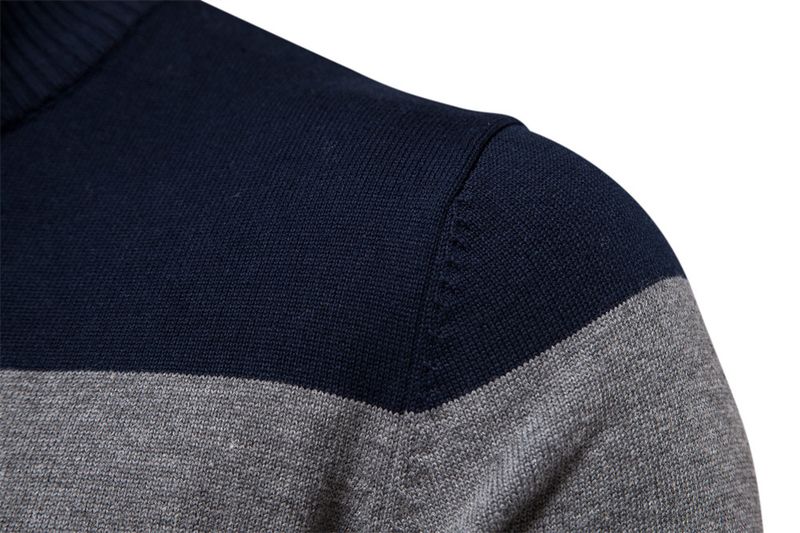 Vêtements pour hommes automne et hiver nouveaux hommes col ouvert poitrine pull pour hommes pull pull pour hommes_voghion.com