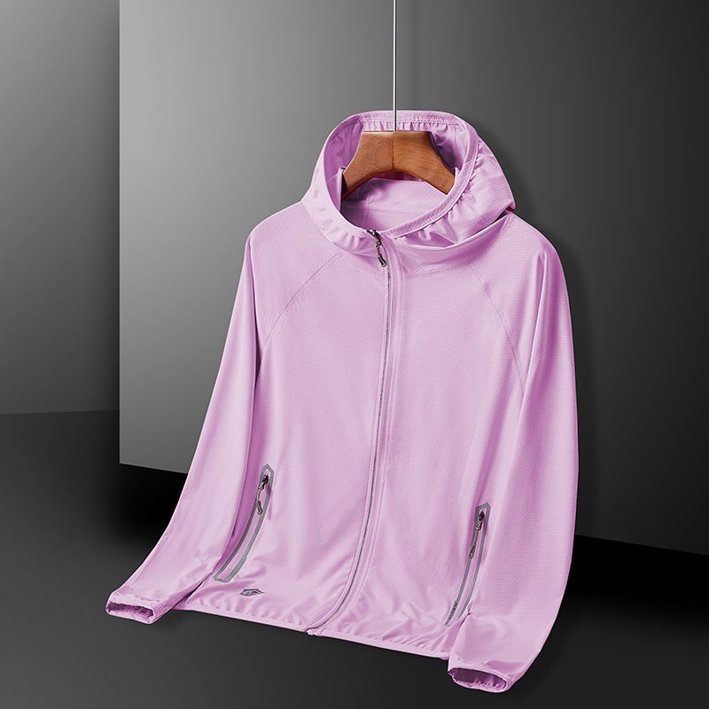 Giacca con cappuccio da donna, per esterni, di qualità imbattibile, con protezione solare UPF50+UV, leggera e traspirante, per uomo._voghion.com