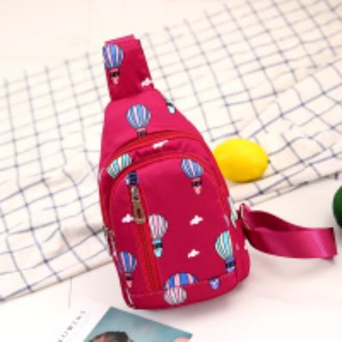 Novità per le donne, borsa a tracolla monospalla sportiva in nylon in stile coreano, piccola borsa leggera con mongolfiera_voghion.com