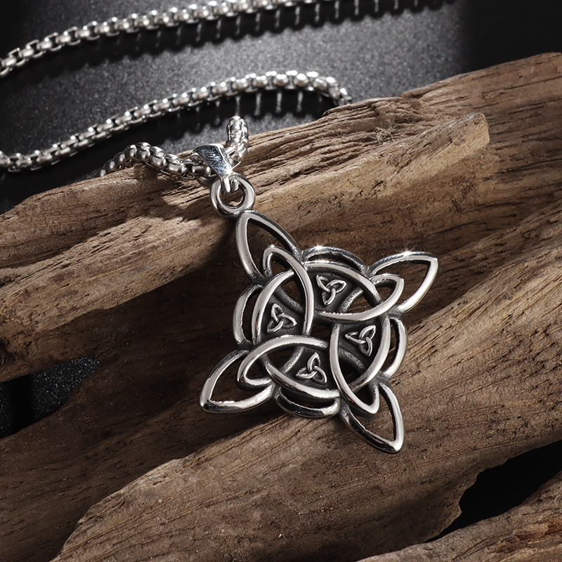 2025 Femmes Mode Noeud Celtique Irlandais, Pendentif, Amour Éternel, Bague, Collier, Bijoux, Cadeaux pour Hommes et Femmes, Vente en Gros_voghion.com