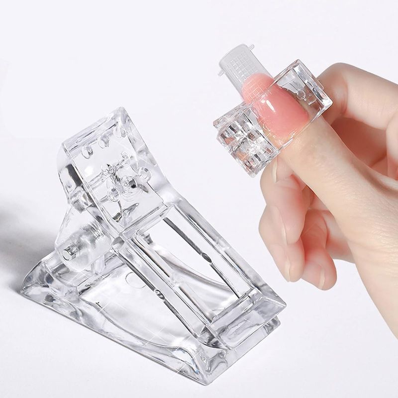 Direct Selection Art Nail Mold Crystal Extension Gel Quick Setting Clip_voghion.com