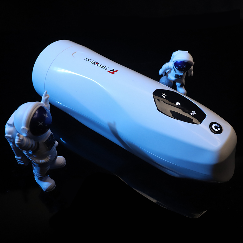 Masturbatore maschile retrattile automatico vibrante spinta pompino succhia Masturbatio_voghion.com