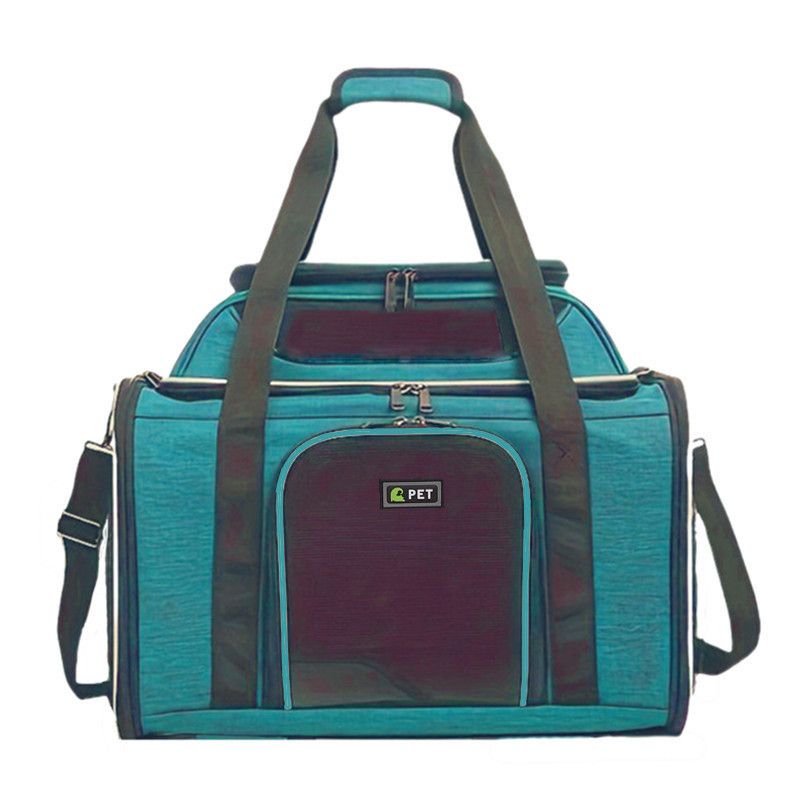 Pengpai Neue tragbare Hundetasche für den Außenbereich mit großer Kapazität, erhöhter atmungsaktiver Trolley, faltbar_voghion.com