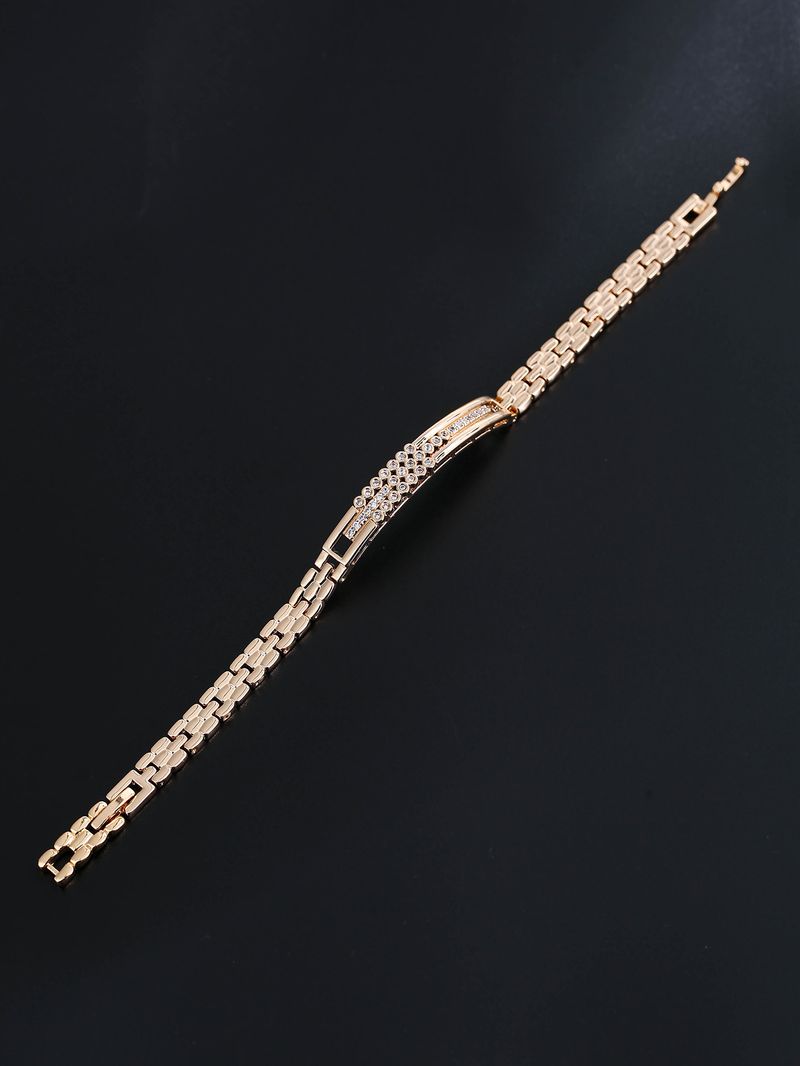 Armband Einfaches Temperament Mikro-Intarsien Zirkon Armband Mode Exquisite Trend Schmuck_voghion.com
