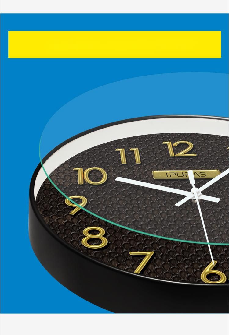 Yipula 7053 Reloj decorativo de lujo, elegante, sencillo y de alta gama._voghion.com