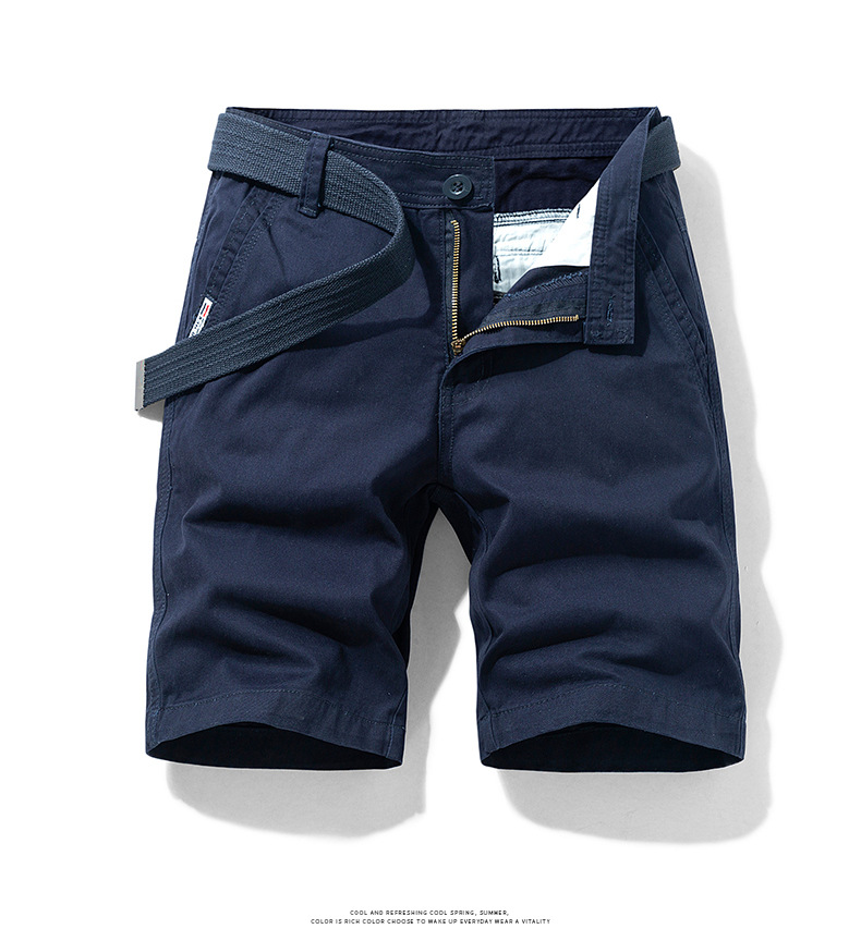 2024 Internet-Promi-Neuestes Modell Herren Sommer locker sitzende Arbeitskleidung Sport Casual Cropped Shorts, Herren_voghion.com