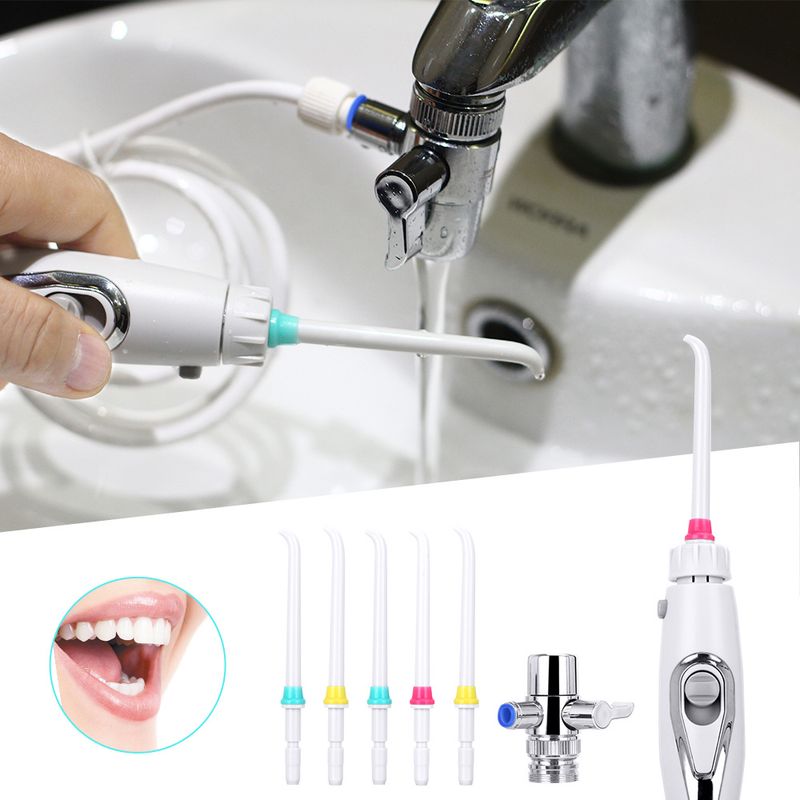 Dental Flosser Water Jet - Oral Irrigator for Deep Cleaning Teeth and Gums, for Home Use, Dental Implements for Healthier Smile_voghion.com