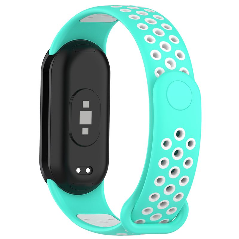 Soft Silicone Strap For Xiaomi Mi Band 9 8 Breathable Sport Bracelet Wristband Belt For MiBand 9 Miband8 Replacement Watchband_voghion.com