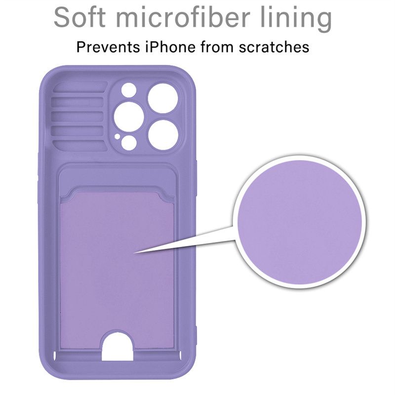 Slide Camera TPU Case 13 12 11 XR XS Magnetic Ring Card Cases For Iphone 15 14 Pro Max 16 8 7 Plus Cover_voghion.com