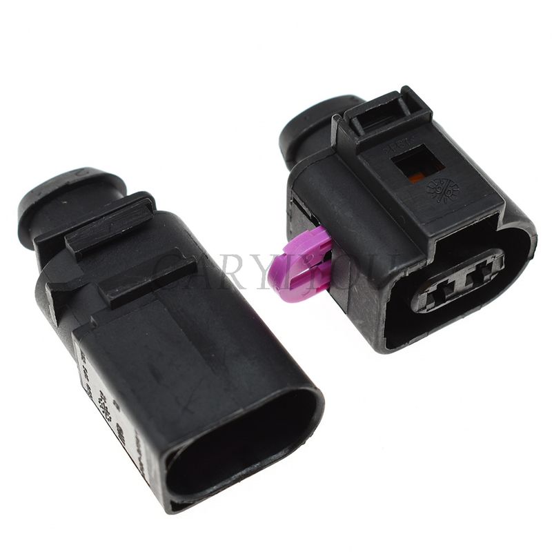 1 Set Connettore cablaggio automobilistico 1J0973722 8D0973822 Spina clacson elettrico 1J0 722 1717692-1 8D0 973 822_voghion.com