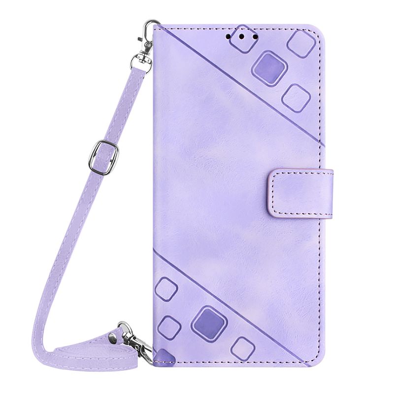 Etui z paskiem na ramię i klapką do Motorola Moto G62 G53 E13 G72 E22 E22i G32 E32 G52 E20 E30 E40 Skórzany portfel na kartę_voghion.com