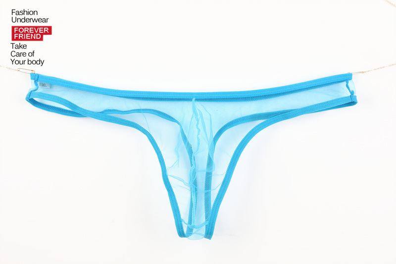 Intimo da uomo in rete che modella la prospettiva pantaloni da uomo a vita bassa borsa di grandi dimensioni trench perizoma intimo da uomo_voghion.com