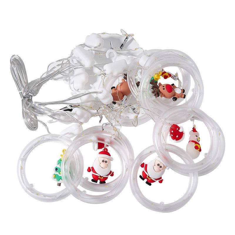 Star Lights LED Light String Room Christmas Curtain Light Decorative Atmosphere Flash Wishing Ball Ice Strip Light_voghion.com