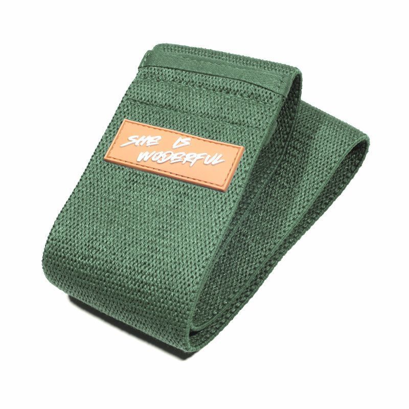 Knitted Elastic Glute Stretch Leg Exercises, Non-Slip Resistance For Strength Training, Fitness Yoga Hip Band_voghion.com